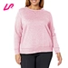 Stay stylish and comfortable in our plus size sweatshirts for women. Perfect for any occasion, it's made from high-quality materials for lasting wear. Shop now!